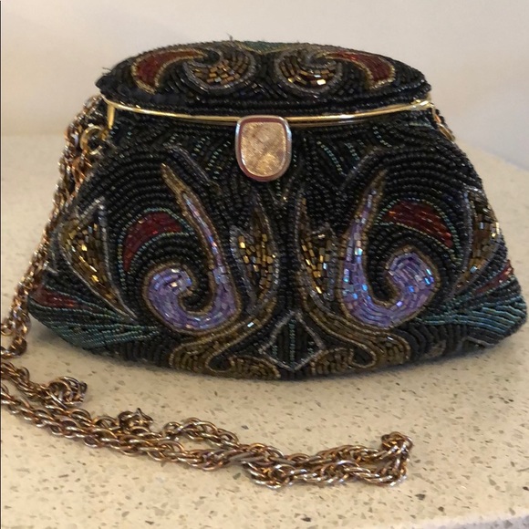 Vintage Handbags - Beaded Vintage Bag